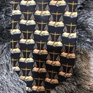 Bally Vintage Tie Blue Book and Scales